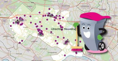 Kaartje gemeente met kliko