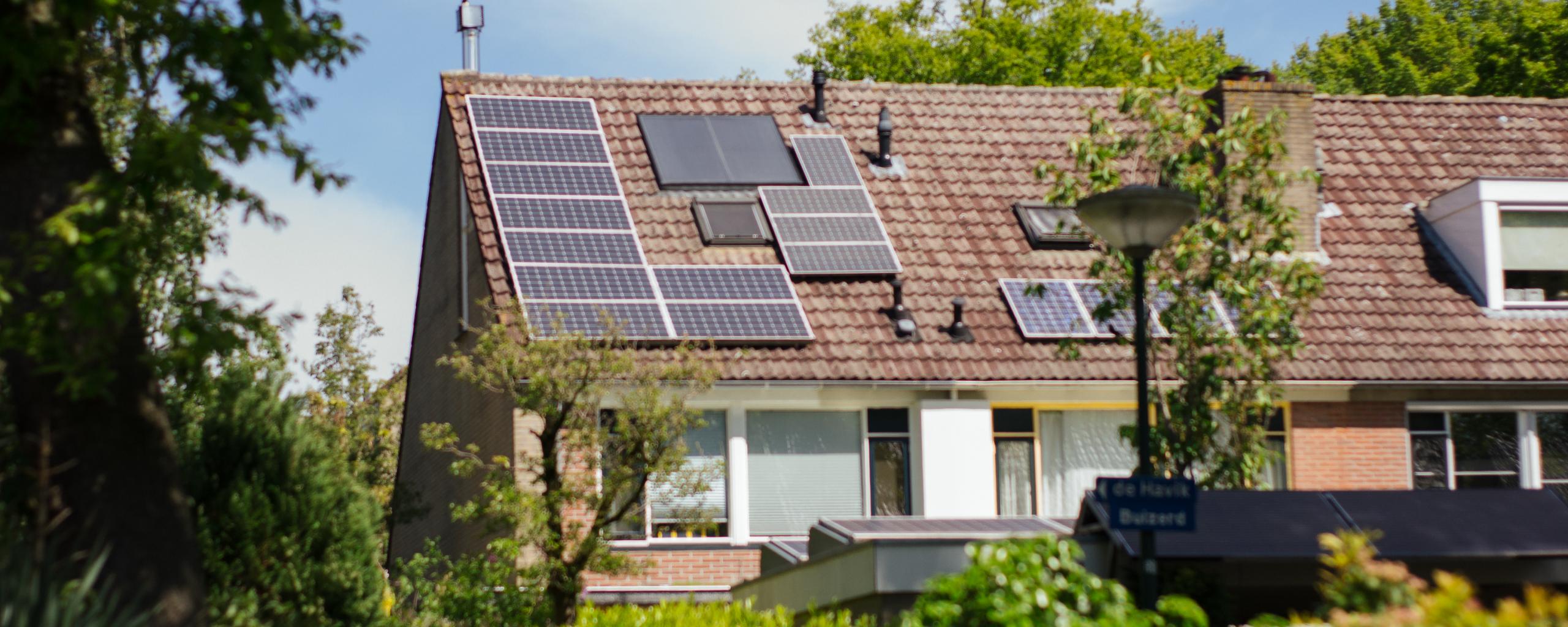 zonnepanelen op huis